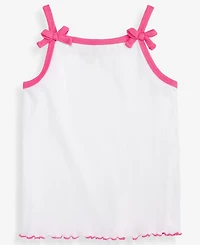 Epic Threads Toddler Girls' 12M-5T Solid Rib Bow Tank Top, Macy's Exclusive