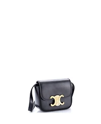 Pre-Owned Celine Mini Triomphe Shoulder Bag Smooth Calfskin