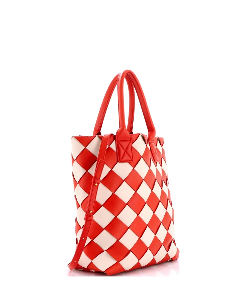 Pre-Owned Bottega Veneta 30 Maxi Cabat Tote Intrecciato Nappa