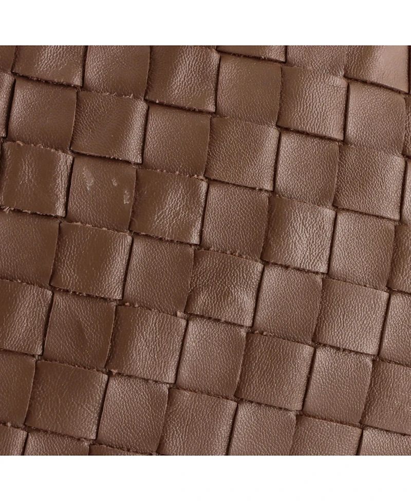 Pre-Owned Bottega Veneta Small Hop Hobo Intrecciato Leather