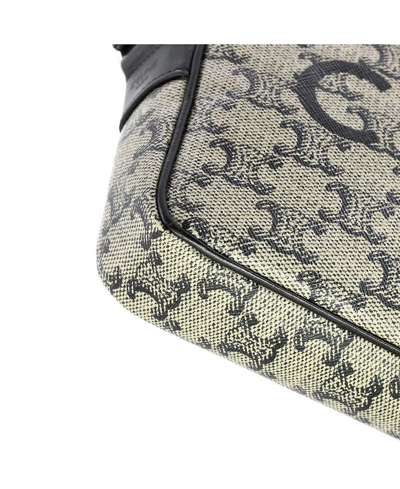 Pre-Owned Celine Medium Logo Messenger Bag Triomphe Coated Canvas