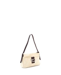 Pre-Owned Fendi Small Vintage Pocket Shoulder Bag Zucca Canvas