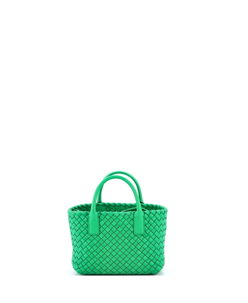 Pre-Owned Bottega Veneta Mini Cabat Tote Intrecciato Nappa