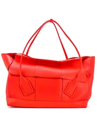 Pre-Owned Bottega Veneta Maxi Arco Bag Intrecciato Leather