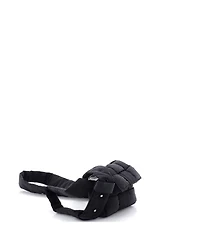 Pre-Owned Bottega Veneta Extra Mini Cassette Crossbody Bag Maxi Intrecciato Nylon