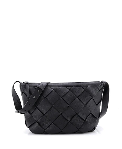 Pre-Owned Bottega Veneta Diago Pouch Maxi Intrecciato Leather