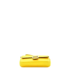 Pre-Owned Fendi Micro Baguette Bag Leather