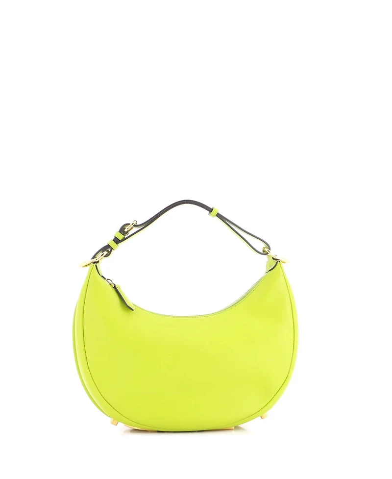 Pre-Owned Fendi Small Fendigraphy Bag Leather