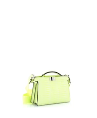 Pre-Owned Fendi x Marc Jacobs Peekaboo ISeeU XCross Bag Printed Logo Embossed Leather