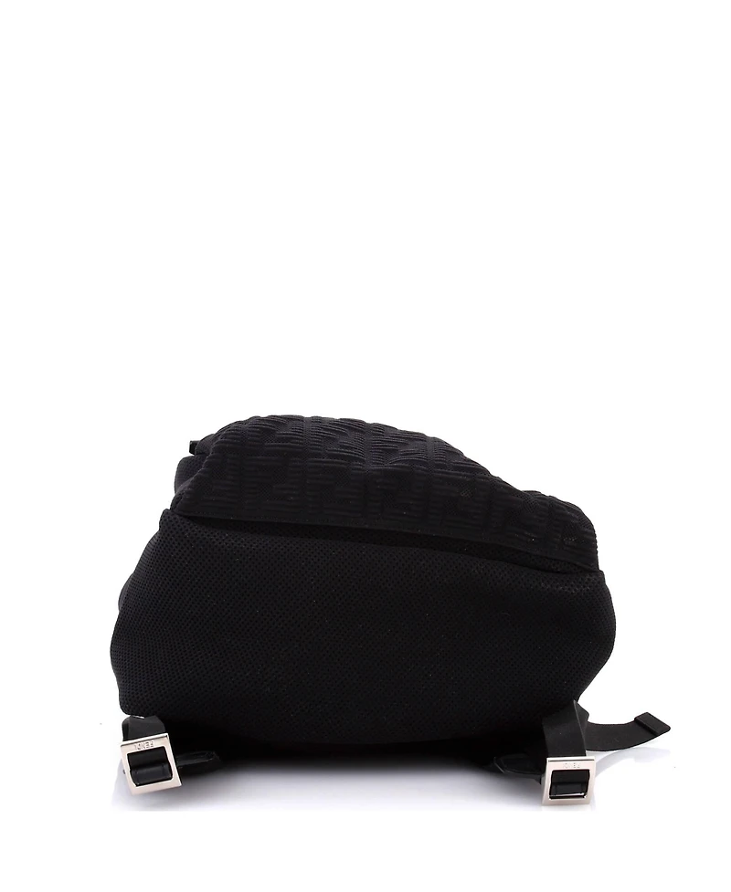 Pre-Owned Fendi Medium Fendiness Backpack Zucca Jacquard and Mesh