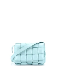 Pre-Owned Bottega Veneta Cassette Crossbody Bag Padded Maxi Intrecciato Leather