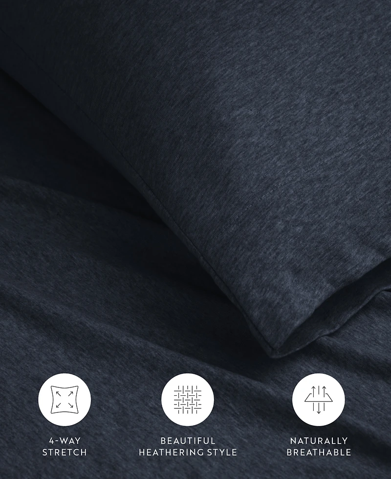 ienjoy Home Jersey Cotton 3-Pc. Sheet Set