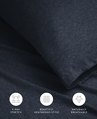 ienjoy Home Jersey Cotton 3-Pc. Sheet Set