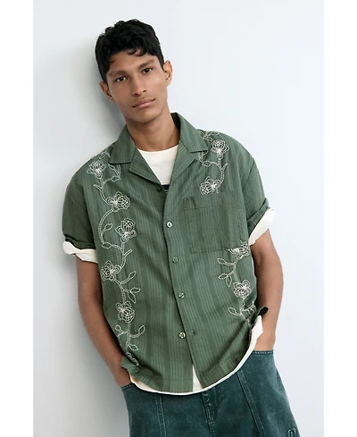 Desigual Men's Embroidered shirt