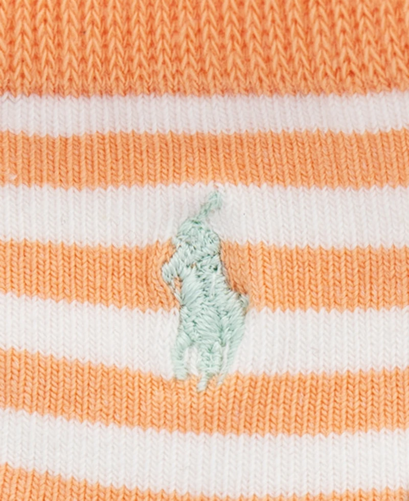 Polo Ralph Lauren Baby Boys' Embroidered Socks, 3-Pack