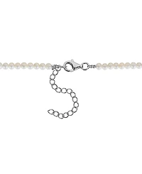 Macy's Cultured Freshwater Pearl Necklace in Sterling Silver