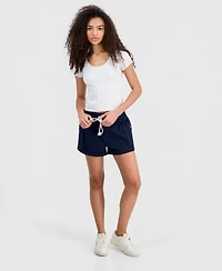 Celebrity Pink Juniors' Cargo-Pocket Drawstring Shorts