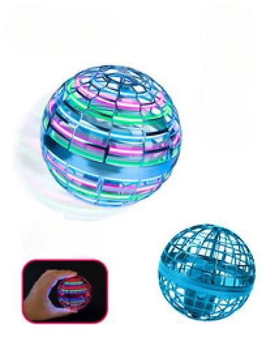 World Tech Toys Orbit Sphere Flying Led Hover Ball Toy