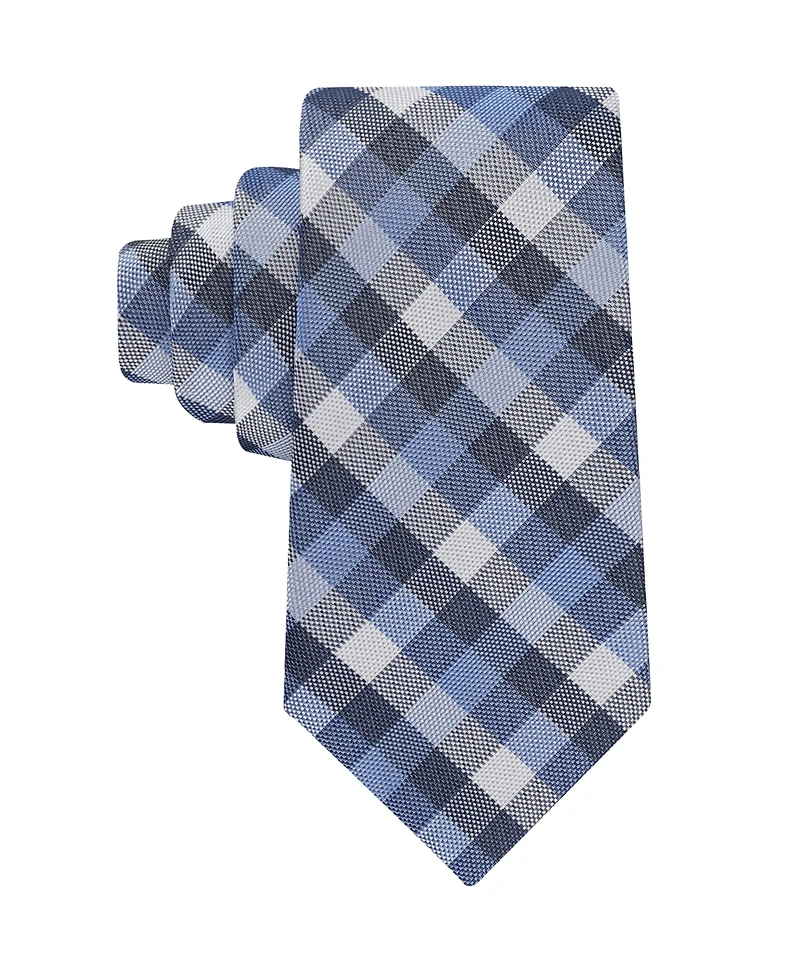 Tommy Hilfiger Men's Holden Seasonal Plaid Pattern Tie