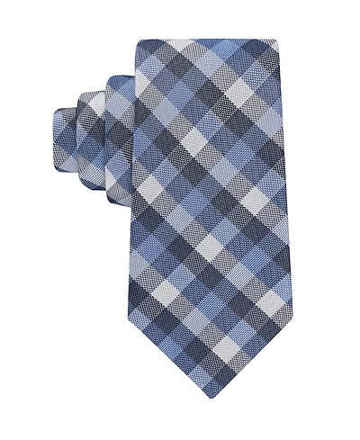 Tommy Hilfiger Men's Holden Seasonal Plaid Pattern Tie