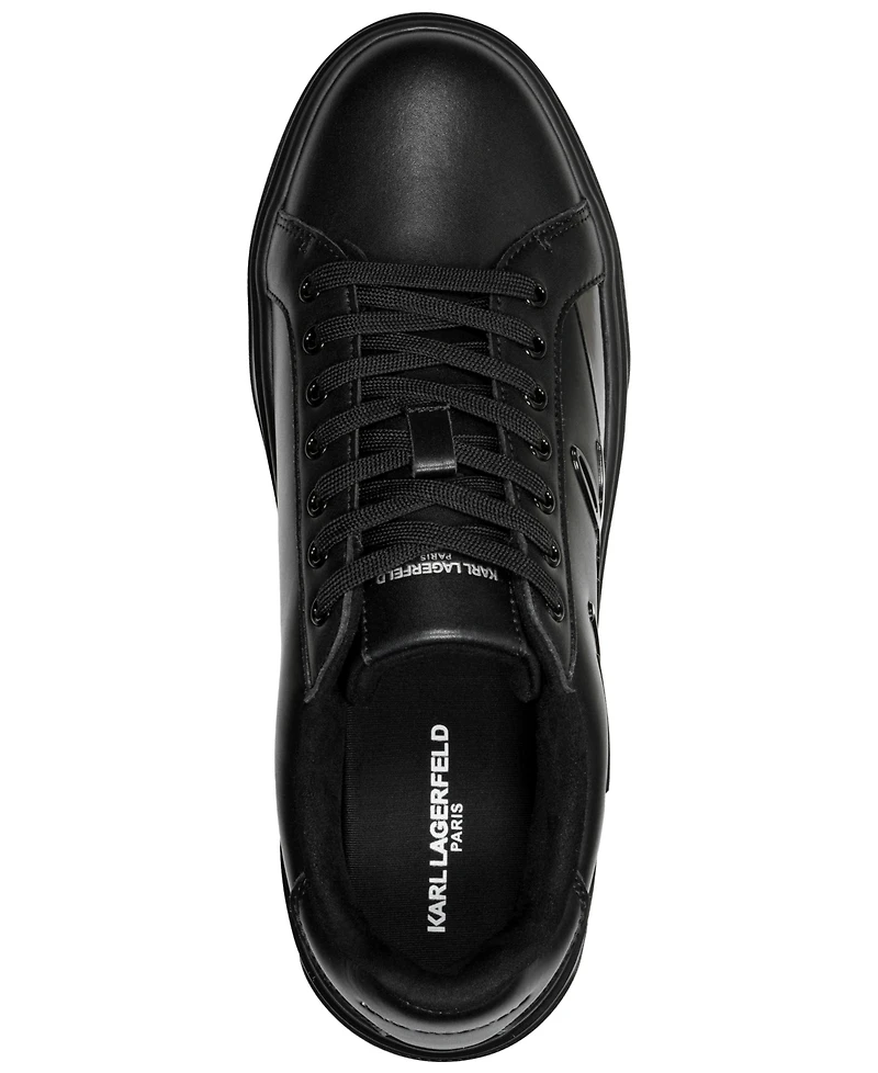 Karl Lagerfeld Men's I Density Logo Lace-Up Sneakers