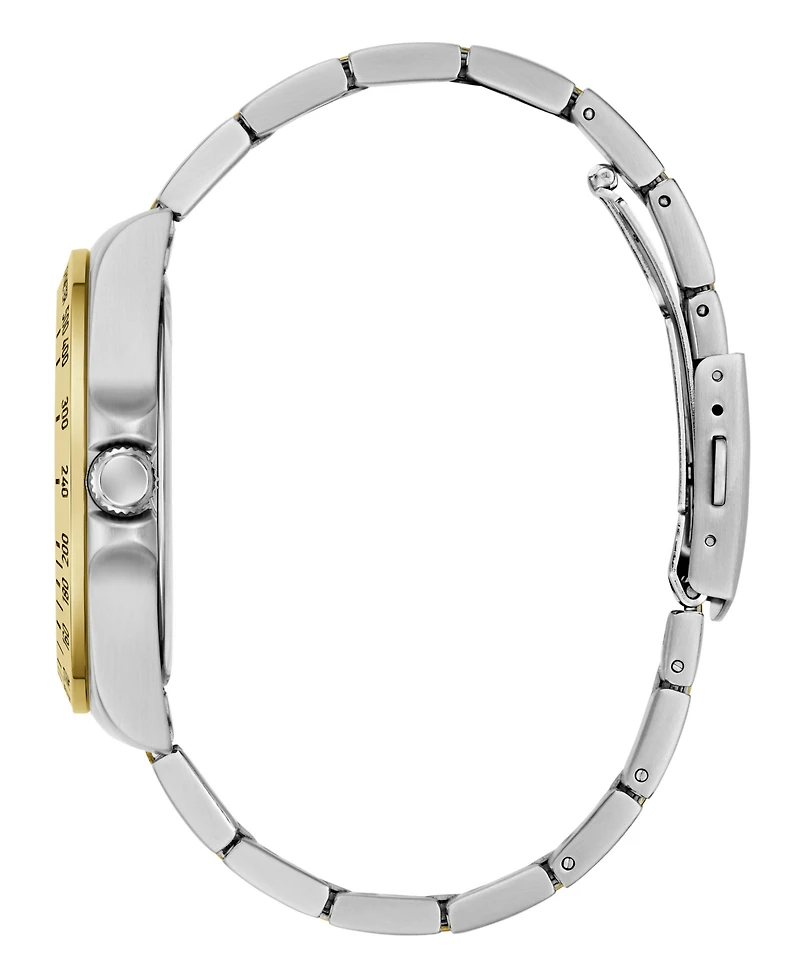 Guess Men's Two-Tone Stainless Steel Analog Watch, 42mm