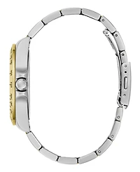 Guess Men's Two-Tone Stainless Steel Analog Watch, 42mm