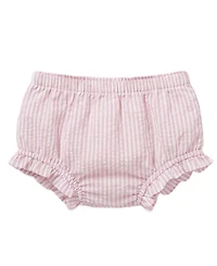 Sperry Baby Girls' Striped Dress, Bloomers and Hat, 3-Piece Set