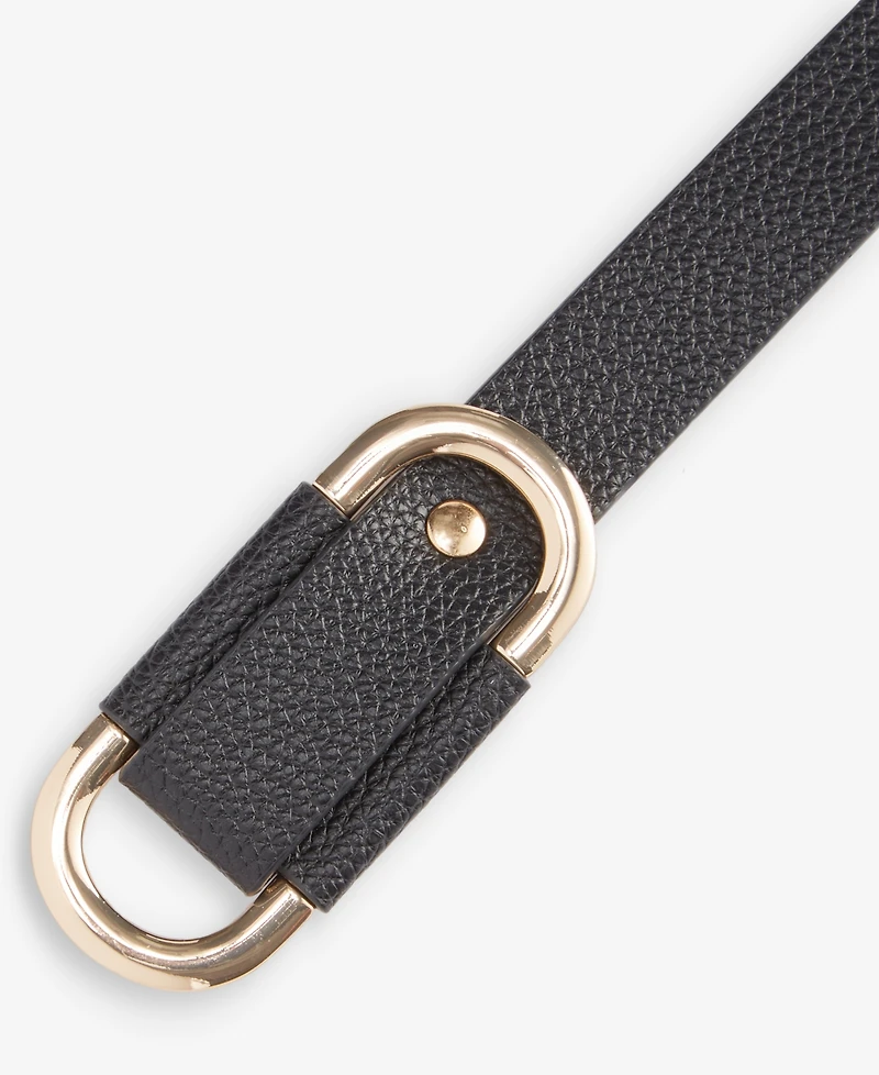 On 34th Pull-Through Skinny Belt, Exclusively at Macy's