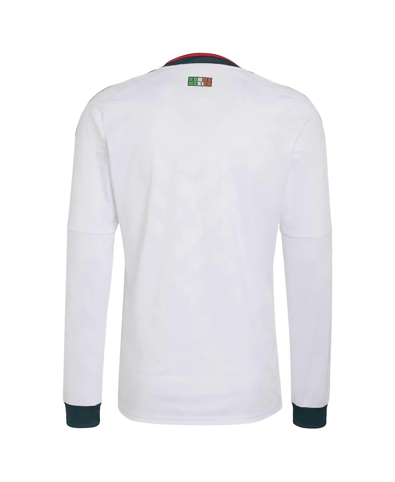 Adidas Men's White Mexico National Team Fifa X World Cup 2026 Away Replica Long Sleeve Jersey