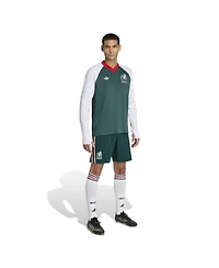 Adidas Men's Green Mexico National Team 2026 World Cup Pre-Match Away Long Sleeve Training Jersey