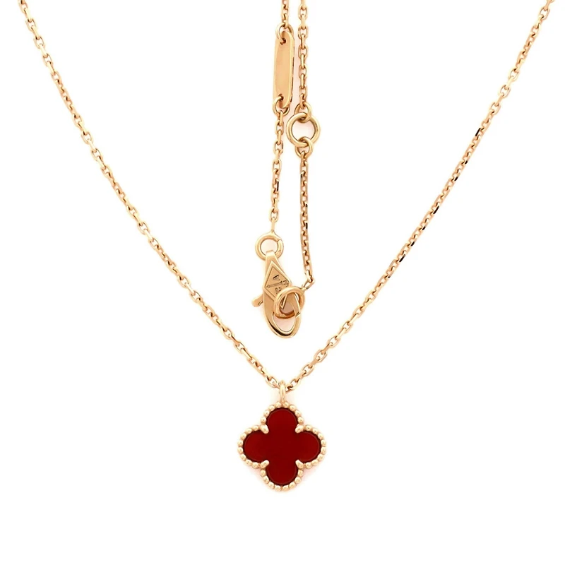 Pre-Owned Van Cleef & Arpels Sweet Alhambra Pendant Necklace
