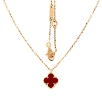 Pre-Owned Van Cleef & Arpels Sweet Alhambra Pendant Necklace
