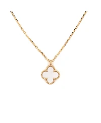 Pre-Owned Van Cleef and Arpels Sweet Alhambra Pendant Necklace