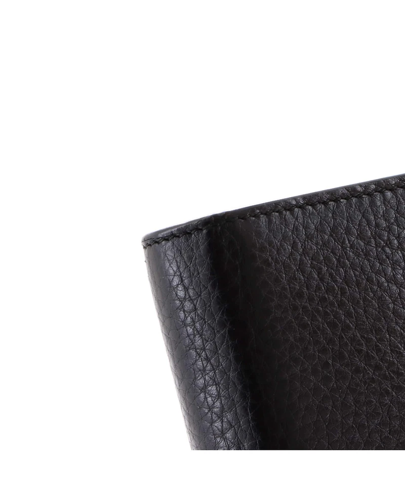 Pre-Owned Gucci Mini Gg Marmont Chain Wallet Leather