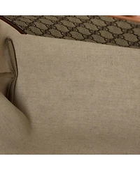 Pre-Owned Gucci Medium Web Loop Tote Gg Coated Canvas