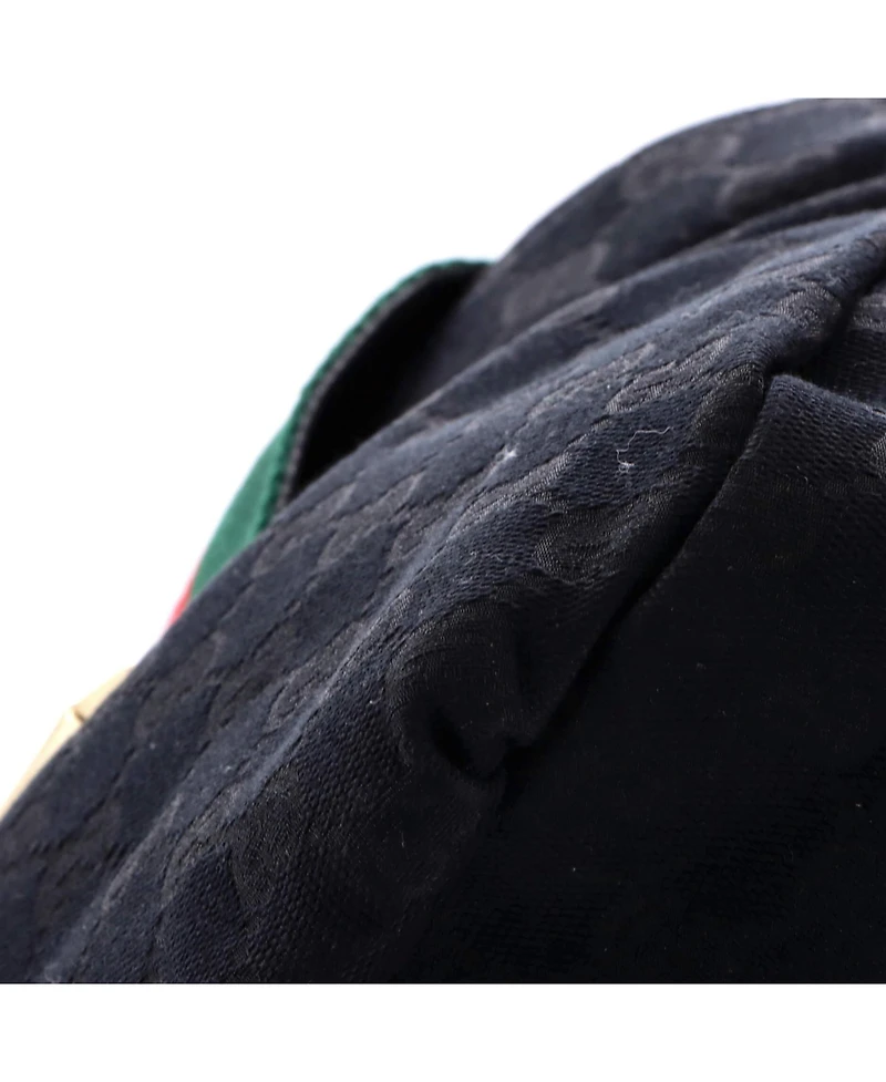 Pre-Owned Gucci Medium New Ladies Web Hobo Gg Canvas