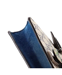 Pre-Owned Gucci Mini Dionysus Bag Blooms Print Gg Coated Canvas