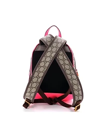 Pre-Owned Gucci Small Ophidia Backpack Gg Coated Canvas and Leather