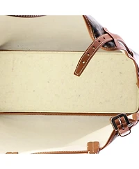 Pre-Owned Goyard Chien Gris Pet Carrier Tote Coated Canvas