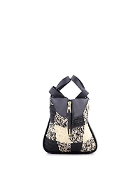 Pre-Owned Loewe Compact Paula's Ibiza Hammock Bag Raffia and Leather