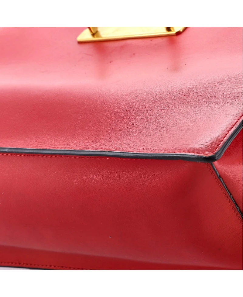 Pre-Owned Prada Medium Cahier Convertible Shoulder Bag City Calf and Saffiano