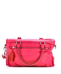 Pre-Owned Loewe Medium Madrid Shoulder Bag Leather