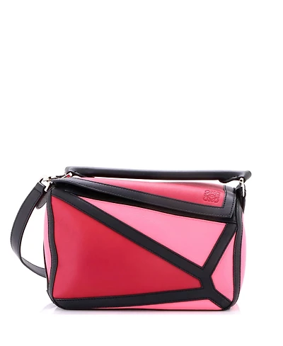 Pre-Owned Loewe Small Puzzle Bag Leather