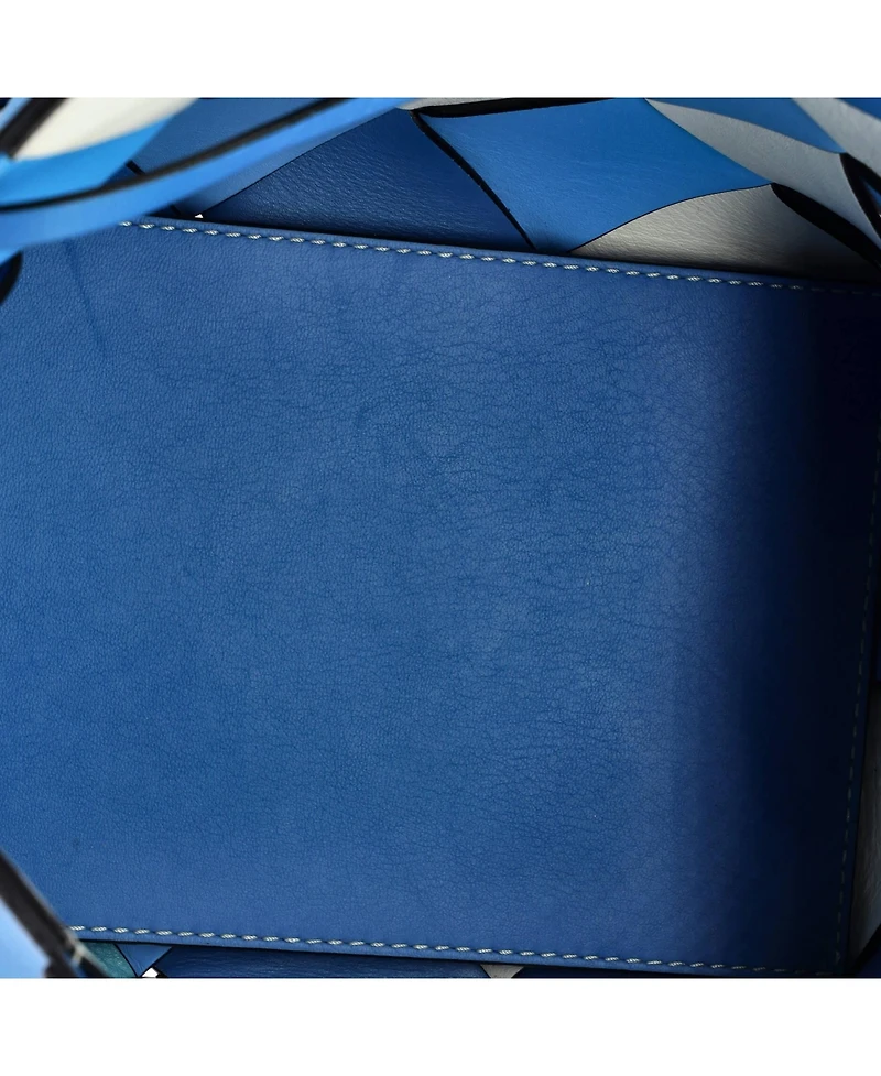 Pre-Owned Loewe Small Woven Basket Bag Leather