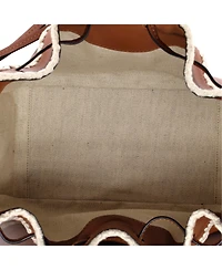 Pre-Owned Loewe Small Hammock Bag Leather with Crochet Detail