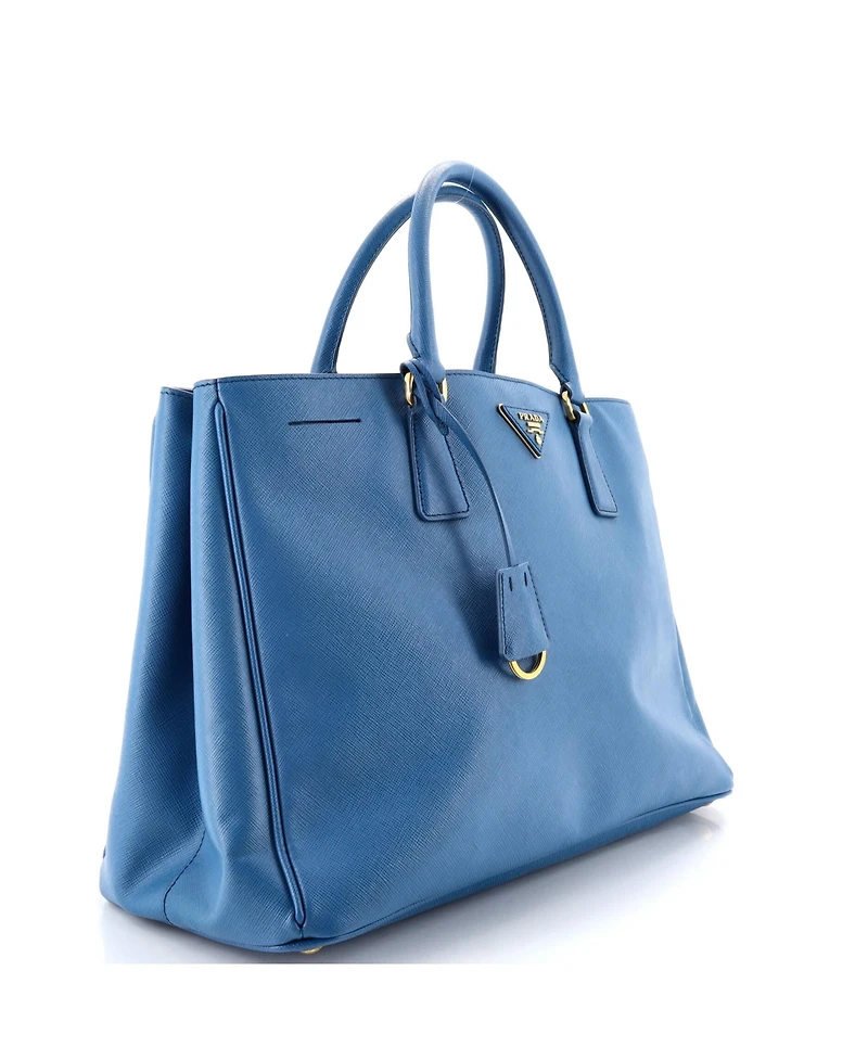 Pre-Owned Prada Large Lux Open Tote Saffiano Leather