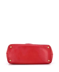 Pre-Owned Prada Large Double Zip Lux Tote Saffiano Leather