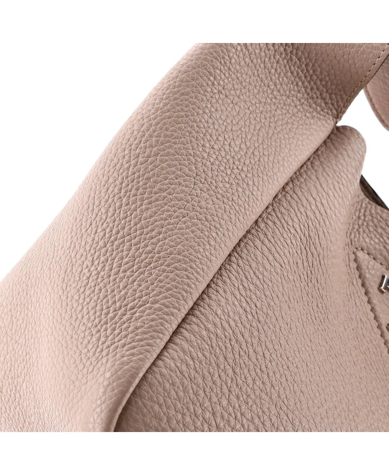 Pre-Owned Prada Small Dynamique Hobo Vitello Daino