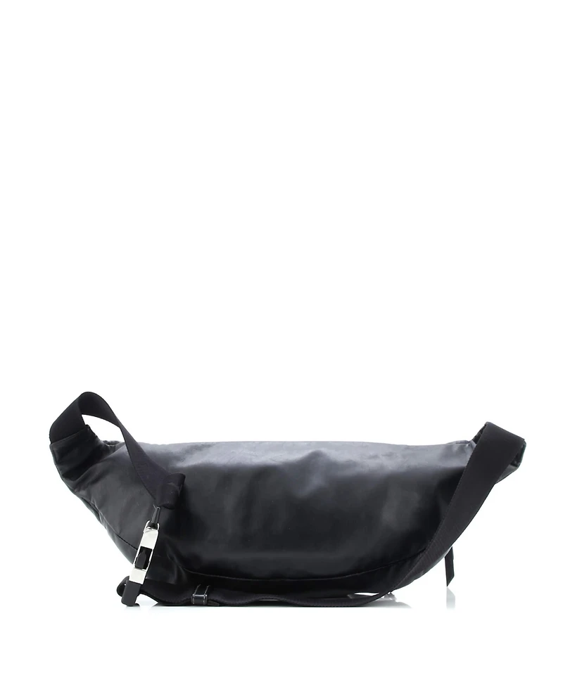 Pre-Owned Prada Large Front Pocket Belt Bag Soft Calfskin